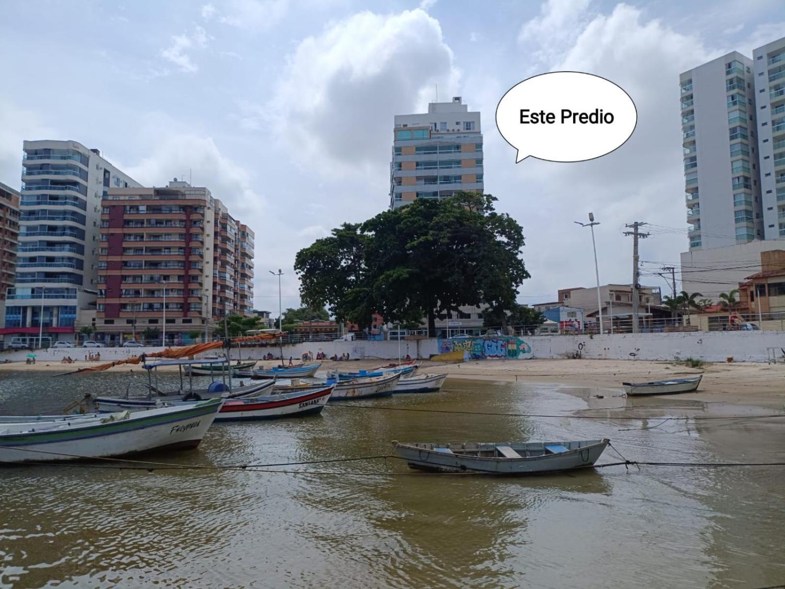 Apartamento Pe Na Areia, Wi-Fi E Garagem Privativa Inicio Da Praia Do Morro Гуарапари Экстерьер фото