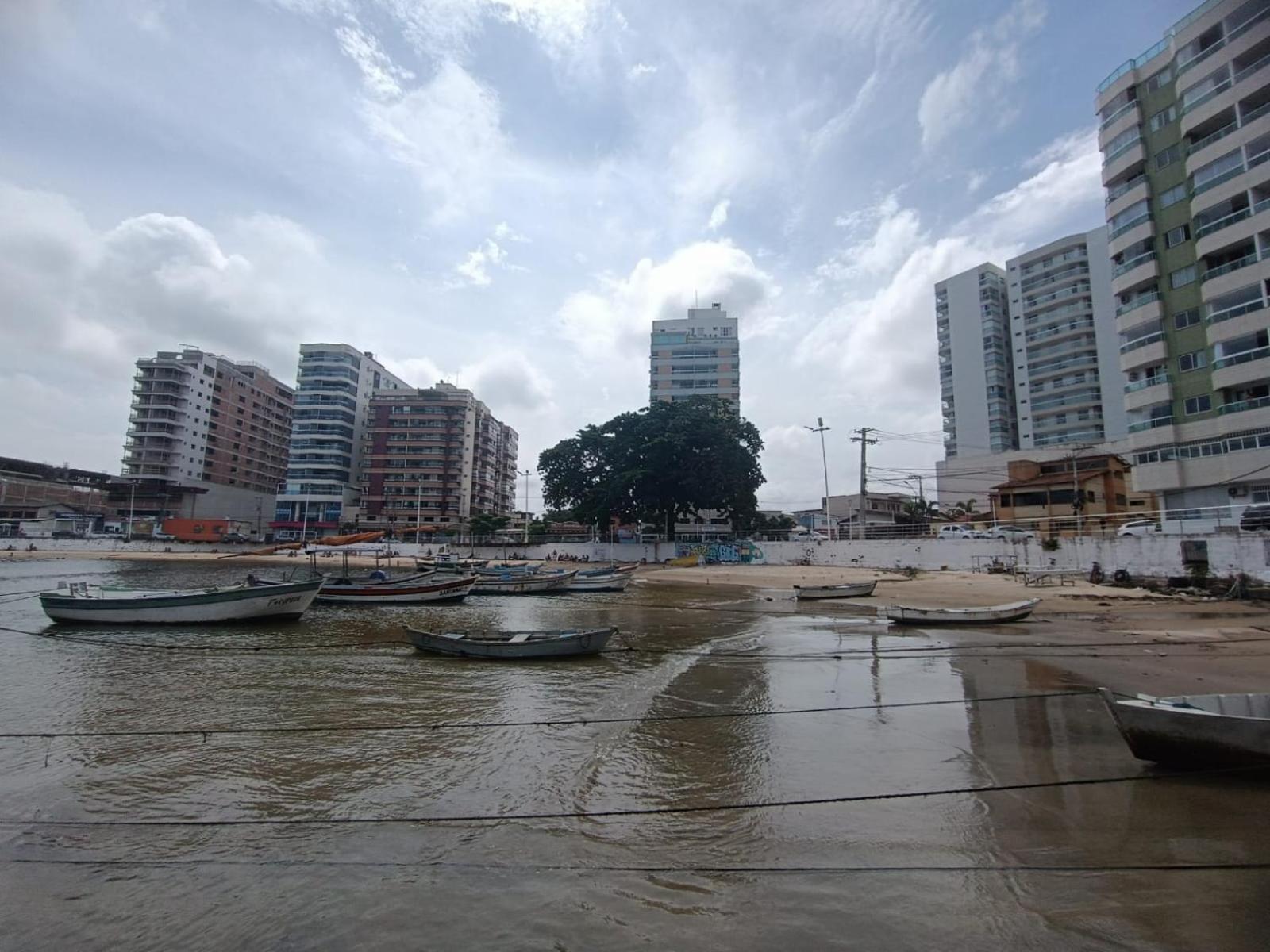 Apartamento Pe Na Areia, Wi-Fi E Garagem Privativa Inicio Da Praia Do Morro Гуарапари Экстерьер фото