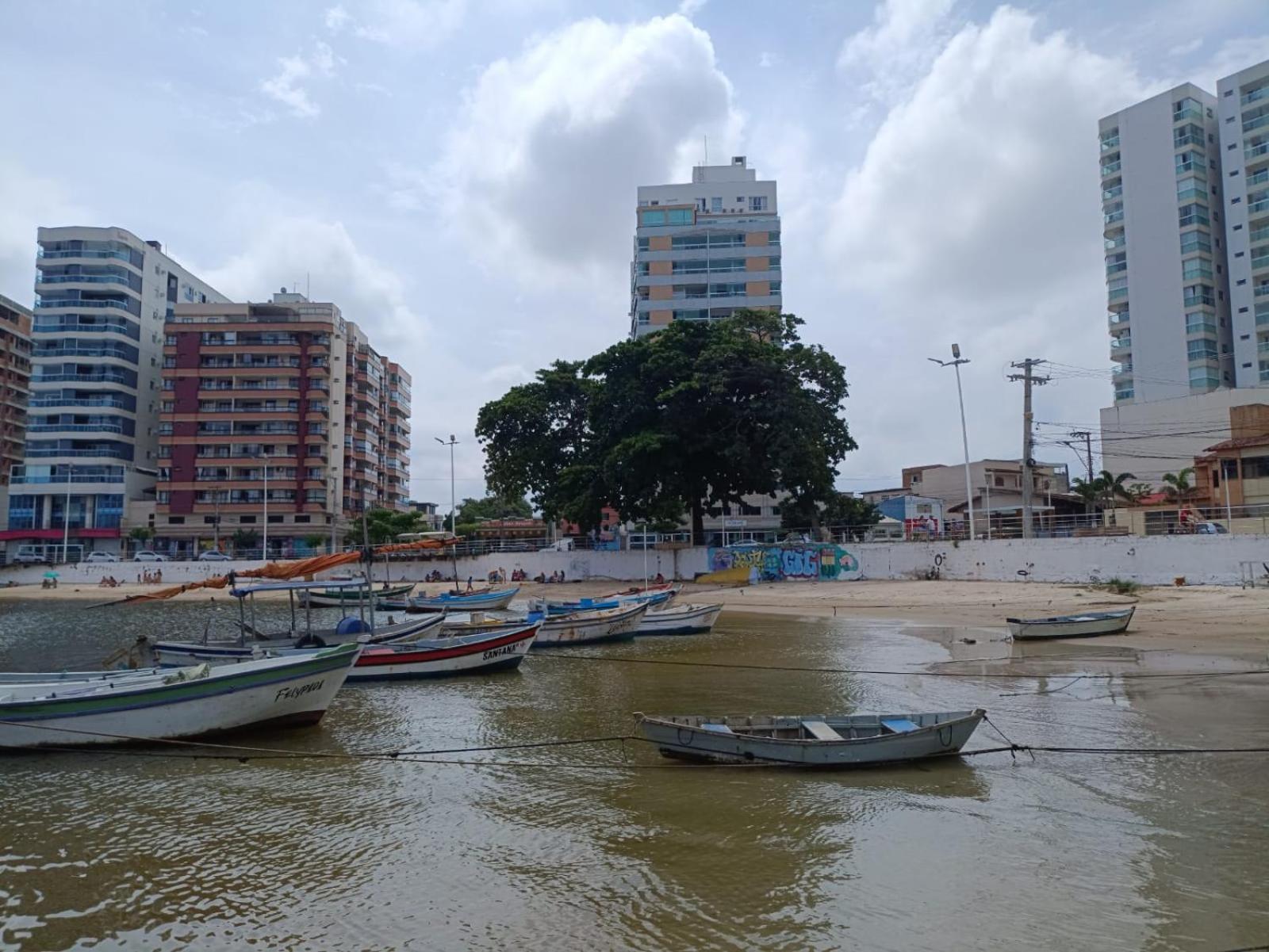 Apartamento Pe Na Areia, Wi-Fi E Garagem Privativa Inicio Da Praia Do Morro Гуарапари Экстерьер фото