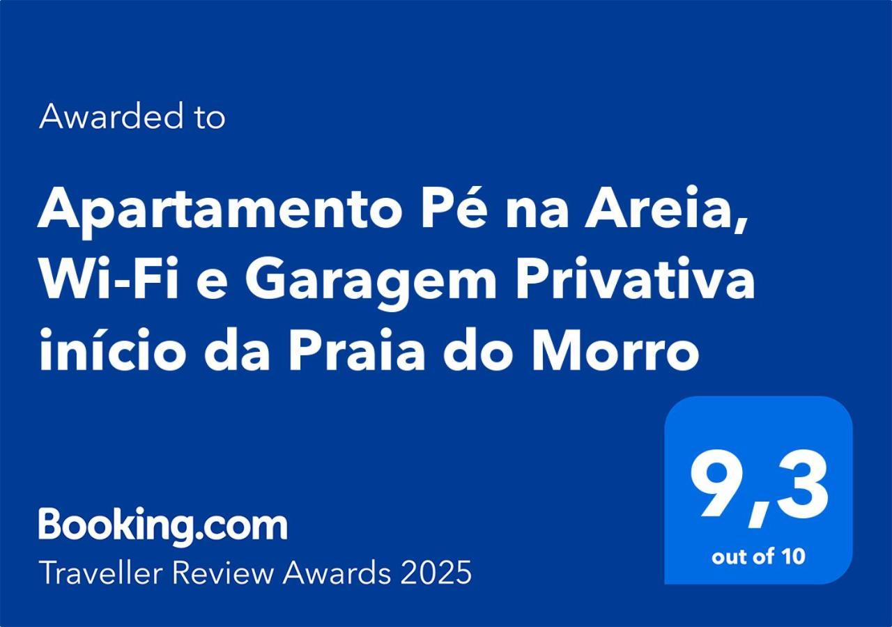 Apartamento Pe Na Areia, Wi-Fi E Garagem Privativa Inicio Da Praia Do Morro Гуарапари Экстерьер фото